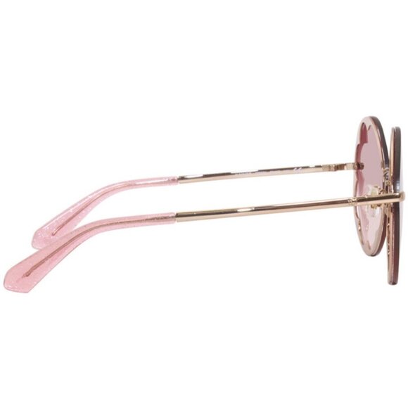 NWOT Kate Spade pink red glitter flower outline lens sunglasses - Picture 6 of 13